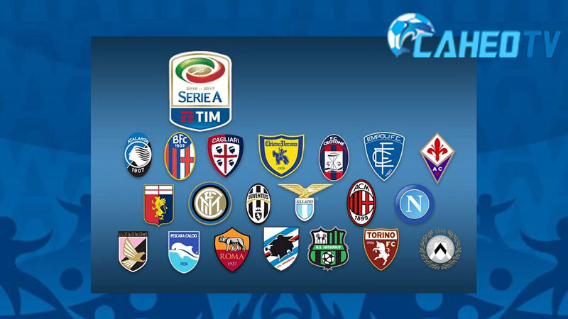 Điểm danh những câu lạc bộ nổi tiếng, ấn tượng qua các mùa giải quốc gia Ý