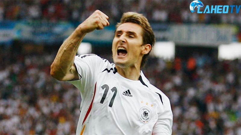Miroslav Klose cầu thủ bóng đá ghi nhiều bàn thắng nhất tại giải đấu World Cup